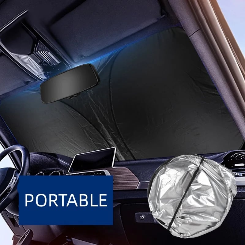 🔥Summer Hot Sale 50% OFF🔥Windshield Sunshade Foldable Sun Shield - Buy 2 Free Shipping