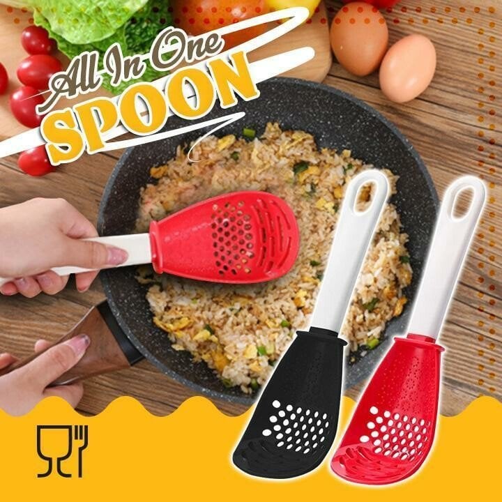 🔥(Early Mother's Day Sale - 50% OFF)Multifunctional Kitchen Cooking Spoon - Buy 5 Get 5 Free Now