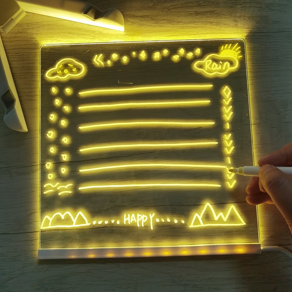 🌲 Christmas Sale-50%OFF🎁-✨LED Note Board with Colors🎨