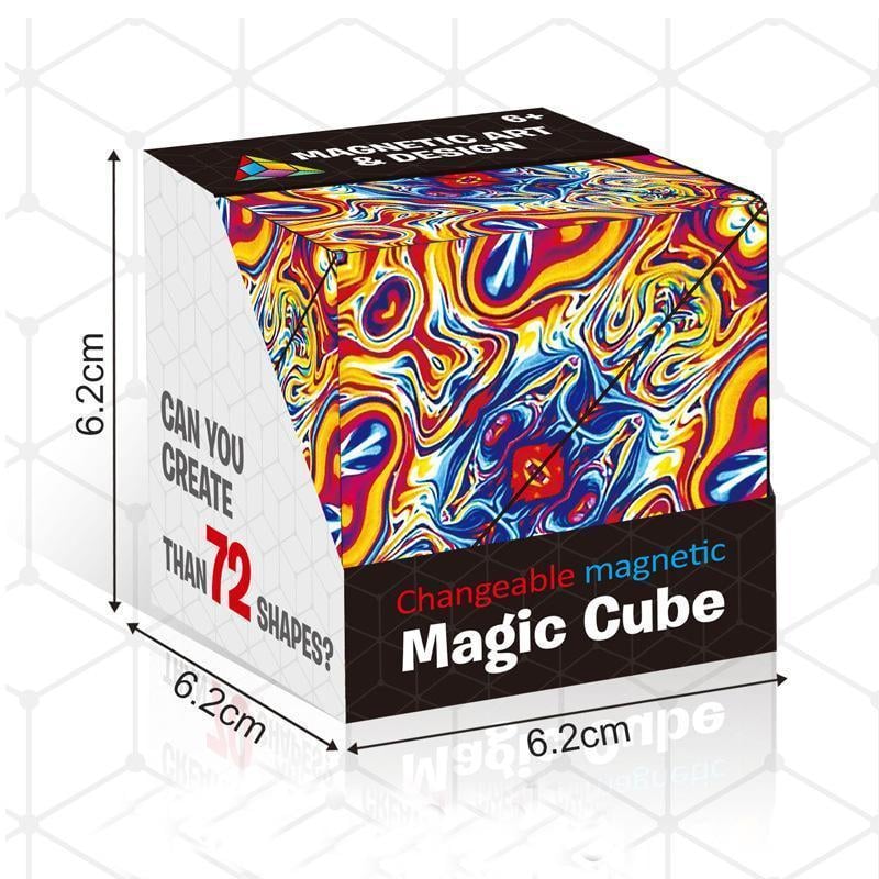 🔥 NEW YEAR 2024 SALE 50% 🎁Changeable Magnetic Magic Cube