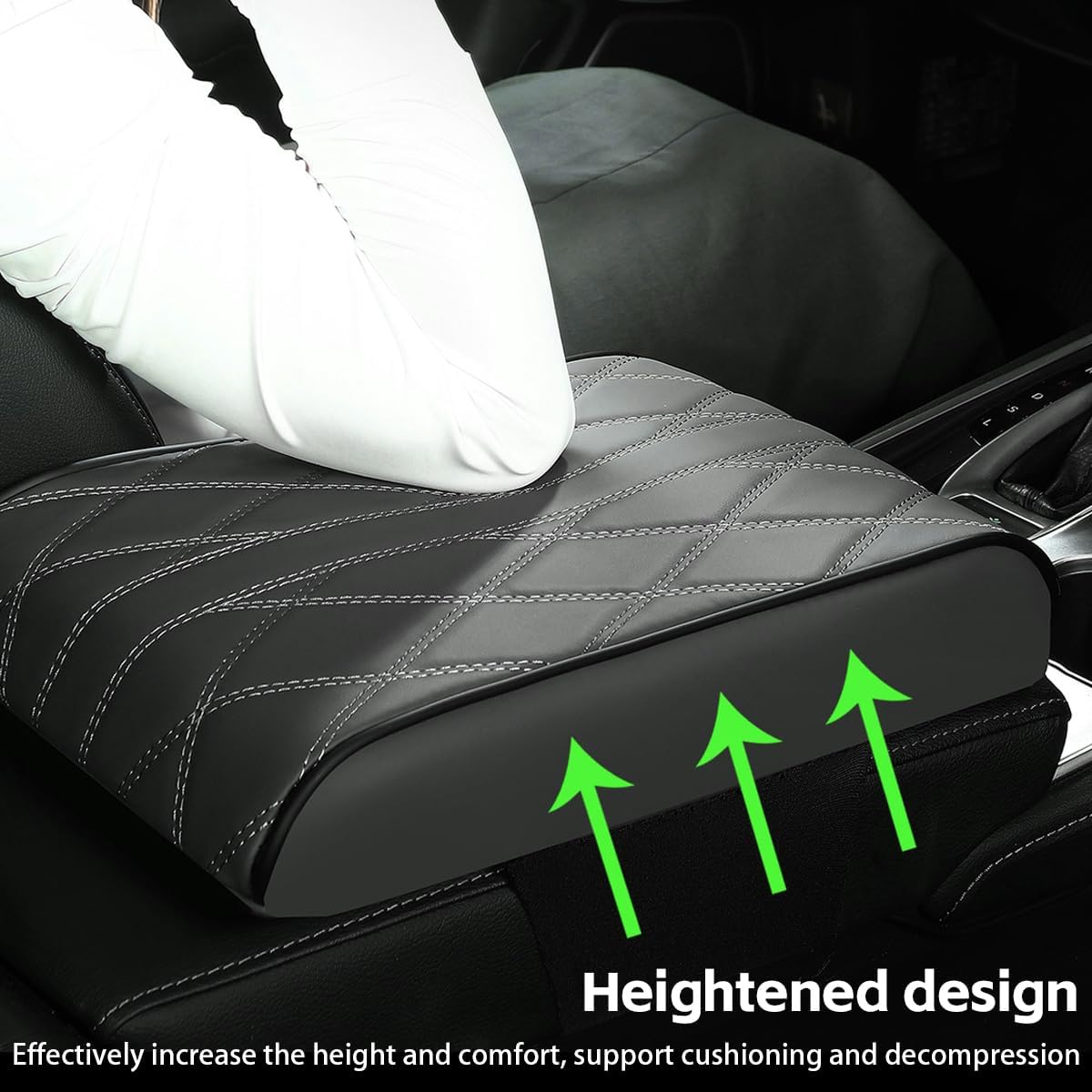 🔥🔥Universal Memory Cotton Car Armrest Box Pad