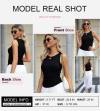 Dokotoo Womens Tank Tops Summer Sleeveless High Neck Ribbed Knit Slim Fitted Blouse Side Ruched Basic Tees Shirts