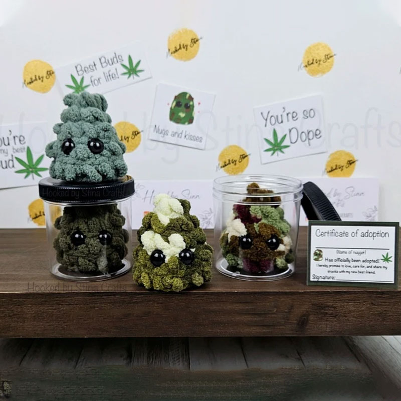 Adopt a Weed Nugget Plushie