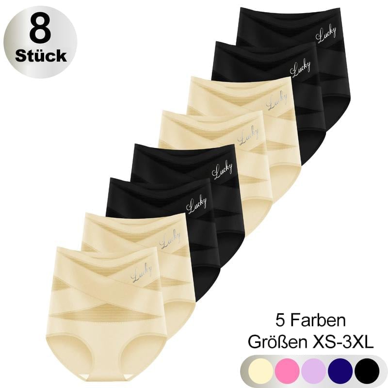 🔥Letzter Tag 49% Rabatt🎉4er-Pack Taillenhoher Shaping-Slip