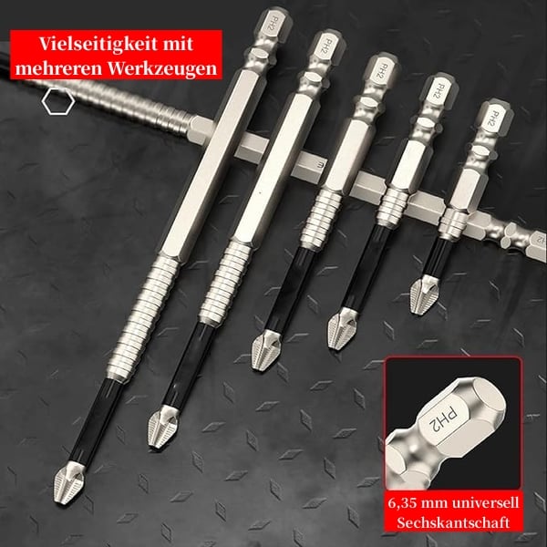 🔥Letzter Tag Aktion 50 % RABATT🔥Hochmagnetischer Schraubendreher-Bohrer-Bit-Satz