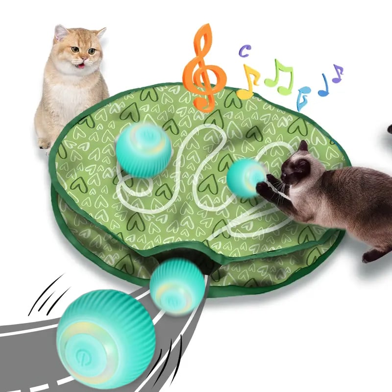 🔥Government subsidies - Enjoy 49% off 🔥2 in 1 Simulated Interactive hunting cat toy