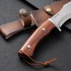 One-piece keel high hardness survival knife
