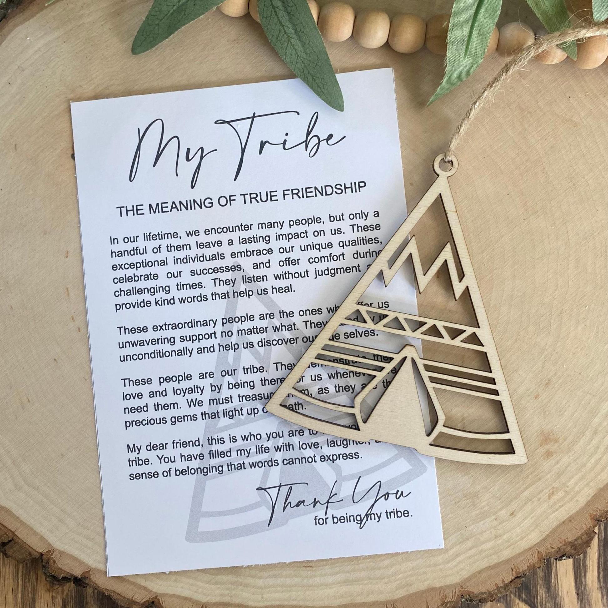💞Friendship Story Card Ornament(𝗠𝗮𝗿𝘁𝗶𝗻 𝗠𝘂𝗲𝗹𝗹𝗲𝗿®)