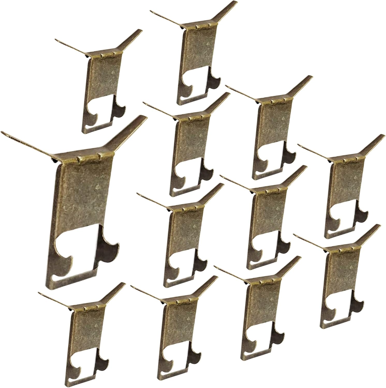 🔥 Hot Sale:49% OFF-🧱Brick-Grip Antique Brass Hanging Clips