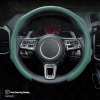 ⏰LAST DAY SALE 50% OFF💥Nappa Leather car Steering wheel Cover