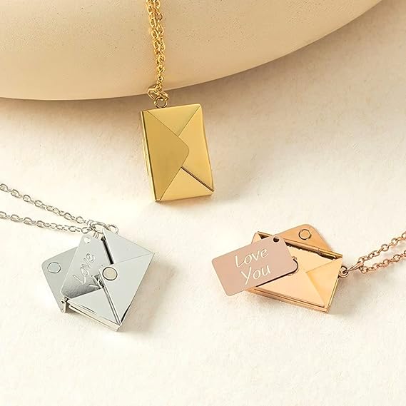 🌲Christmas Hot Sale 50% OFF - 📩Love Letter Necklace - 💗For Your Lover