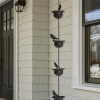 🎁TikTok Last Day Sale - 70% OFF🎉Where Rain Meets Art – Decorative Rain Chain with Bird Bath Design