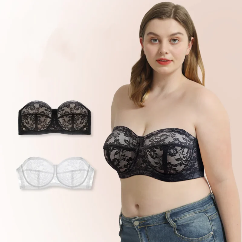 (🔥Last Day Promotion-SAVE 71% OFF) - PLUS SIZE ULTRA THIN STRAPLESS BRAS