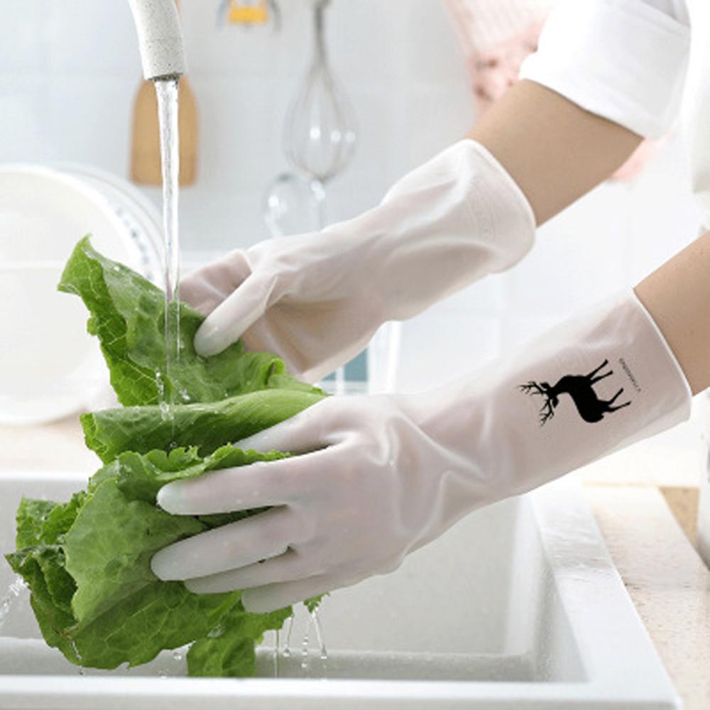 (🎅Christmas Sale 48% OFF)Reusable Unlined Cleaning Gloves(BUY 2 GET 1 FREE)