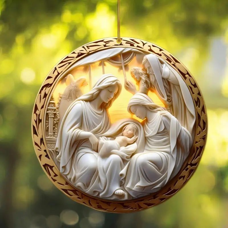 (🌲Early Christmas Sale- 50% OFF) Nativity Christmas ornament