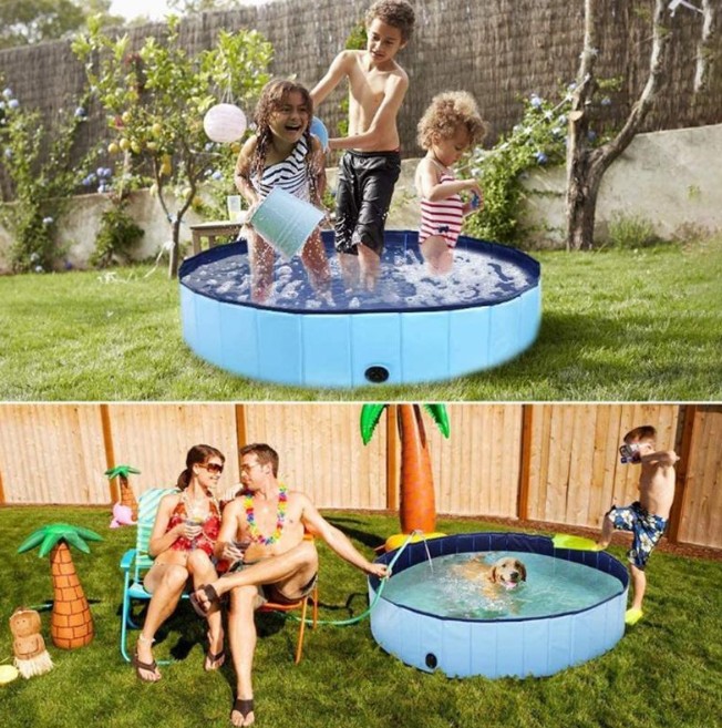 (Factory Outlet Sale- Save 50% OFF) Portable Paw Pool