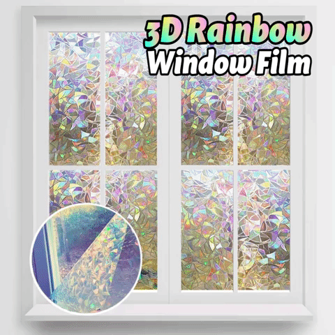🏆Letzter Tag 49% Rabatt 🌈 Regenbogen-Fensteraufkleber