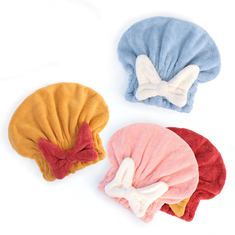 (🌲EARLY CHRISTMAS SALE - 50% OFF) 🎁Rapid Hair Drying Cap, Buy 3 Get Extra 20% OFF NOW!