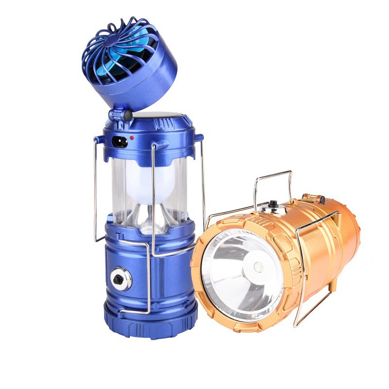 Summer Hot Sale 50% OFF - 6 in 1 Portable Outdoor LED Camping Lantern With Fan