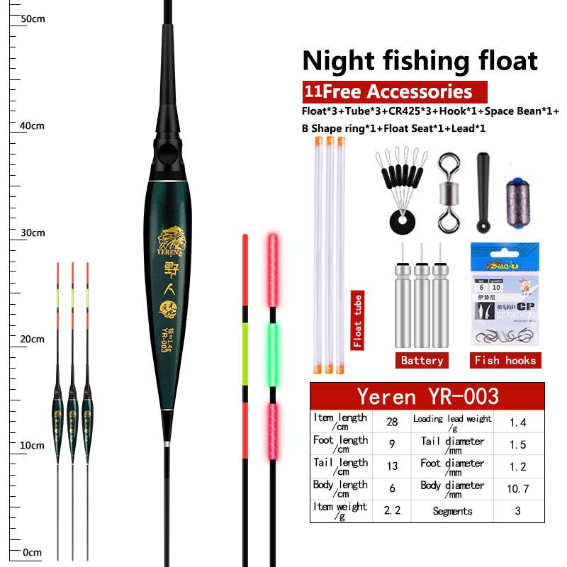 🎣 Summer Sale-30% OFF🐠Electric Luminous Night Fishing Floats