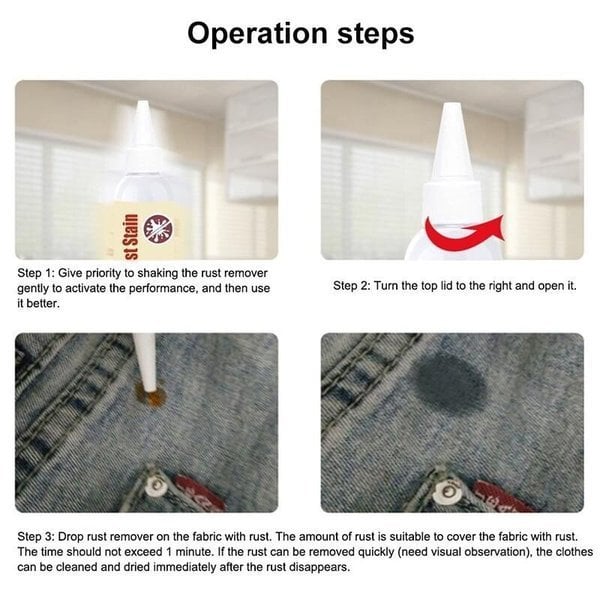 (🔥Last Day Promotion - 48% OFF) Emergency Stain Rescue - Buy 3 Get 2 Free