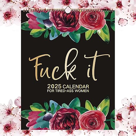 (🔥TikTok Summer SALE) - 2025 Calendar For Tired-Ass Women