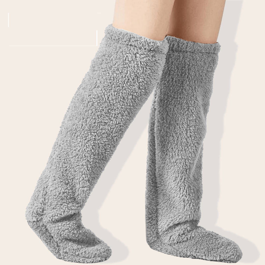 (🌲EARLY CHRISTMAS SALE - 49% OFF) Over Knee Fuzzy Plush Stockings