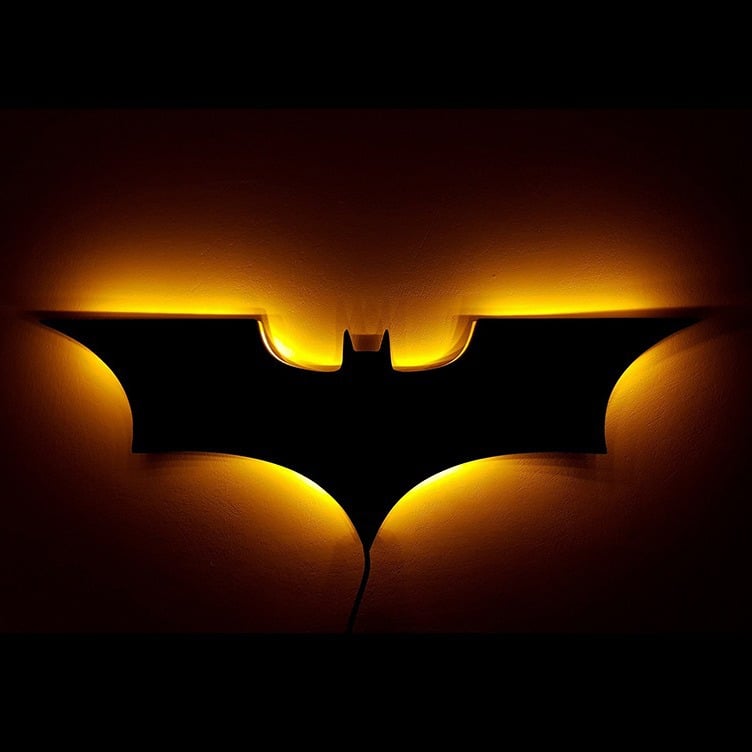 🎁TikTok Last Day Sale - 70% OFF🎉16 colors 3D creative superhero LED atmosphere wall light⚡🦇