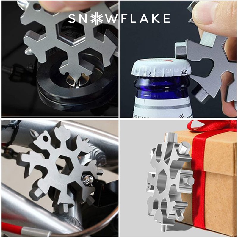 🎄CHRISTMAS SALE 60% OFF🎄Snowflake Multi Tool 18 in 1 - Buy 2 Get EXTRA 10% OFF