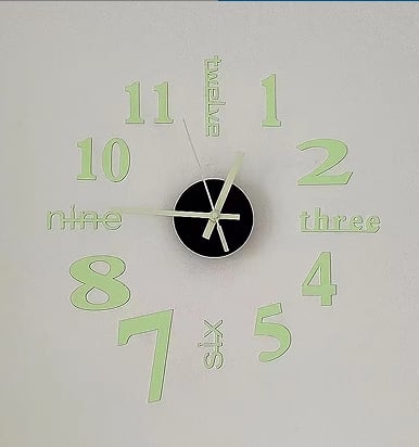 🔥Last Day Promotion 50% OFF⏰ 3D Wall Decal Decorative Clock