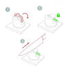 Kitchen Knife Sharpener Tool with Suction Pad