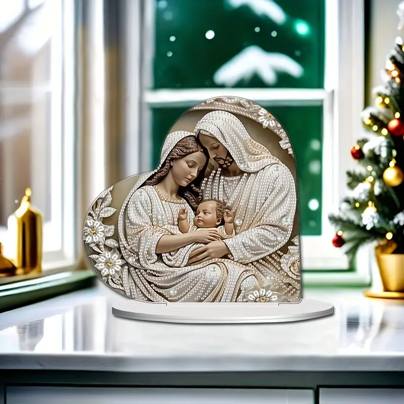 DIY Diamond Painting of Jesus Nativity