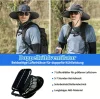🔥Father's Day 49% Rabatt🔥Solar-Fan-Outdoor-Angelhut mit breiter Krempe