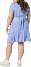 Amazon Essentials Women's Surplice Dress (Available in Plus Size)