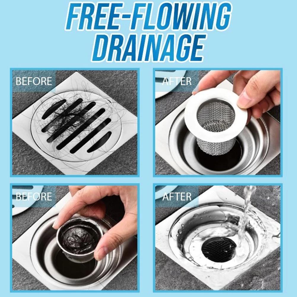 🔥Last Day Promotion 48% OFF - Mesh Stainless Steel Floor Drain Strainer - Buy 5 Get 5 Free