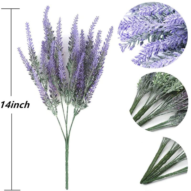 🌸Last Day 70% OFF-Outdoor Artificial Lavender Flowers💐