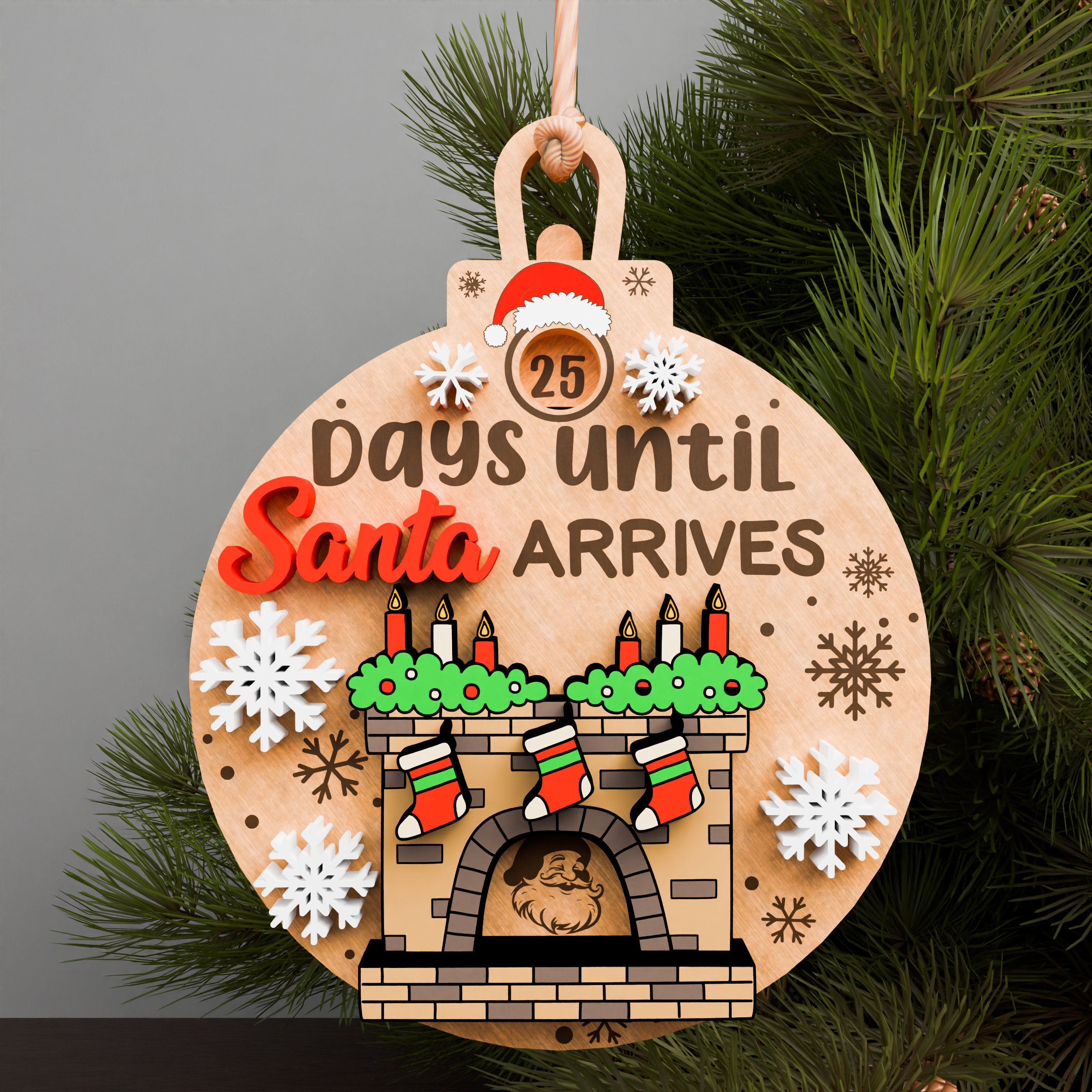 🎅Rotating Christmas Countdown Ornaments🎁Buy 3 get Extra 15% OFF & Free Shipping