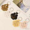 Last Day Promotion 70% OFF - 🐾Pet Paw Shaped Leather Keychain