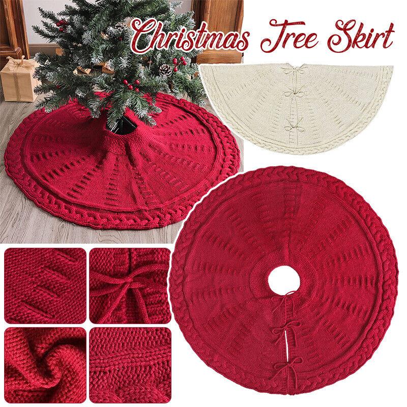 🎄(🔥Black Friday Sale: Save $10)🎄 Merry Christmas Tree Skirt Decoration, Buy 2 Free Shipping✈️