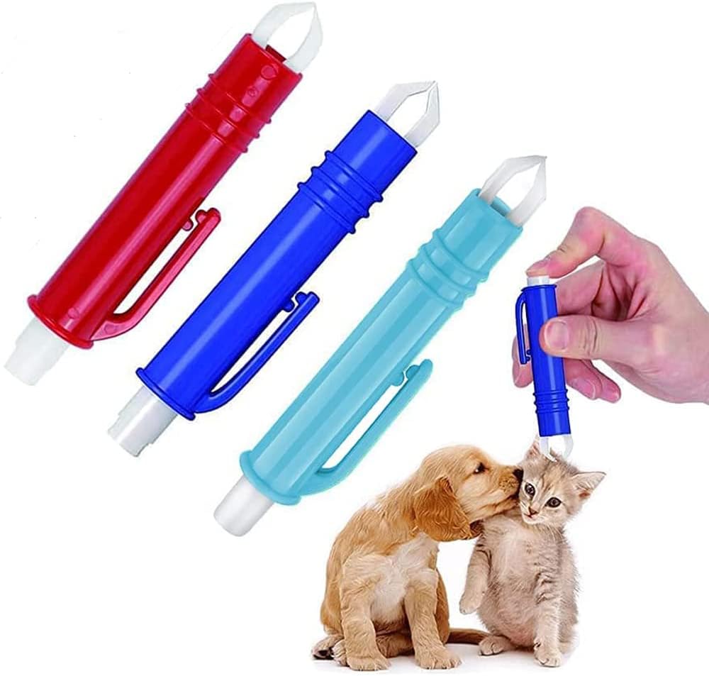 PKQTOP Zeckenentferner Set Für Hunde Katze,Zeckenzange Set 3er Pack, Zeckenentfernung In Sekunden，Sicherer Zeckenpinzette für Menschen und Tier