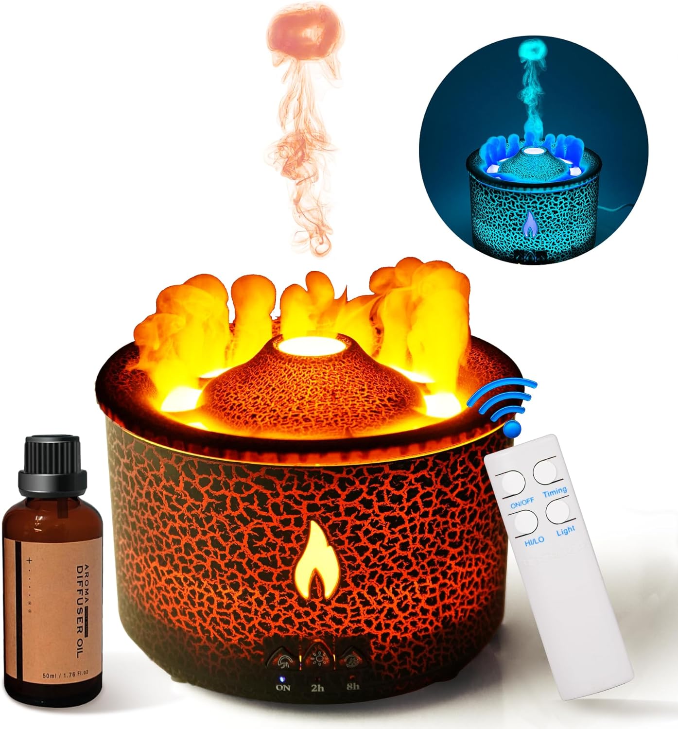 🔥Last Day Promotion - 50% OFF🎁 Flame Humidifier 🌋【2PCS Free Shipping】