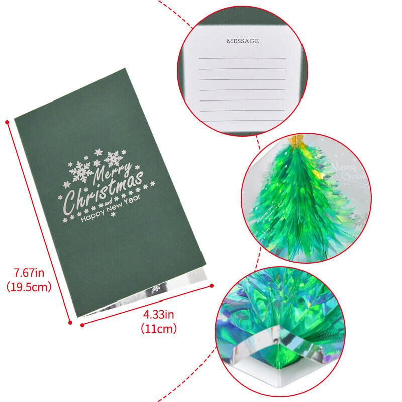 🎅Last Day Promotion 70% OFF-🔥-Christmas Tree 3D Pop-Up Card