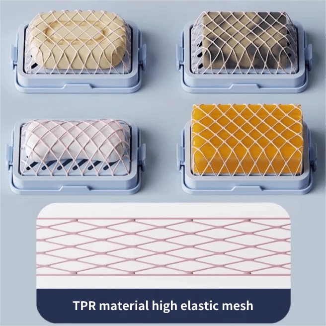 High elastic mesh soap bubbles