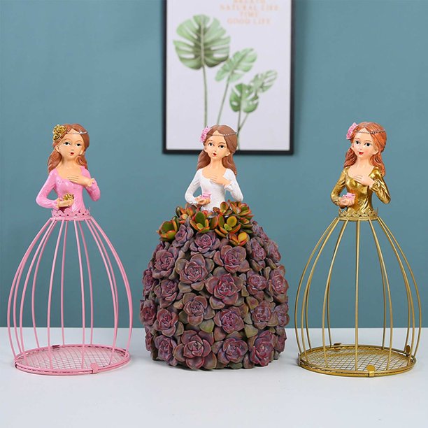 （💖2022 Early Summer Promotion- 45% OFF🌹）Succulent Princess Skirt Flower Stand