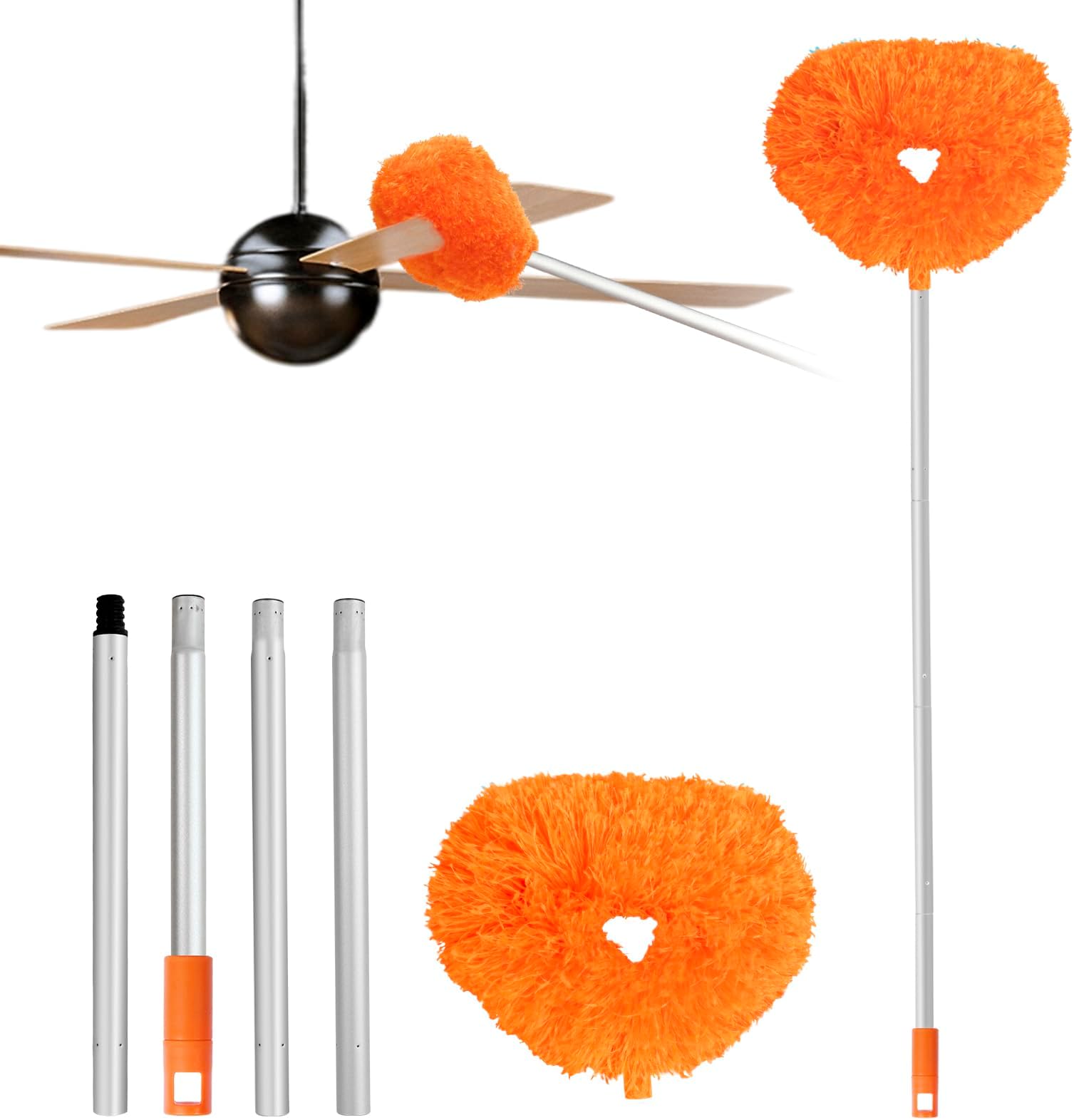 TikTok Last Day Promotion -60% OFF🎉Ceiling Fan Duster With Extension Rod