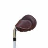 Magnetic Leather Iron Cover – Handcrafted Club Protection with Timeless Style