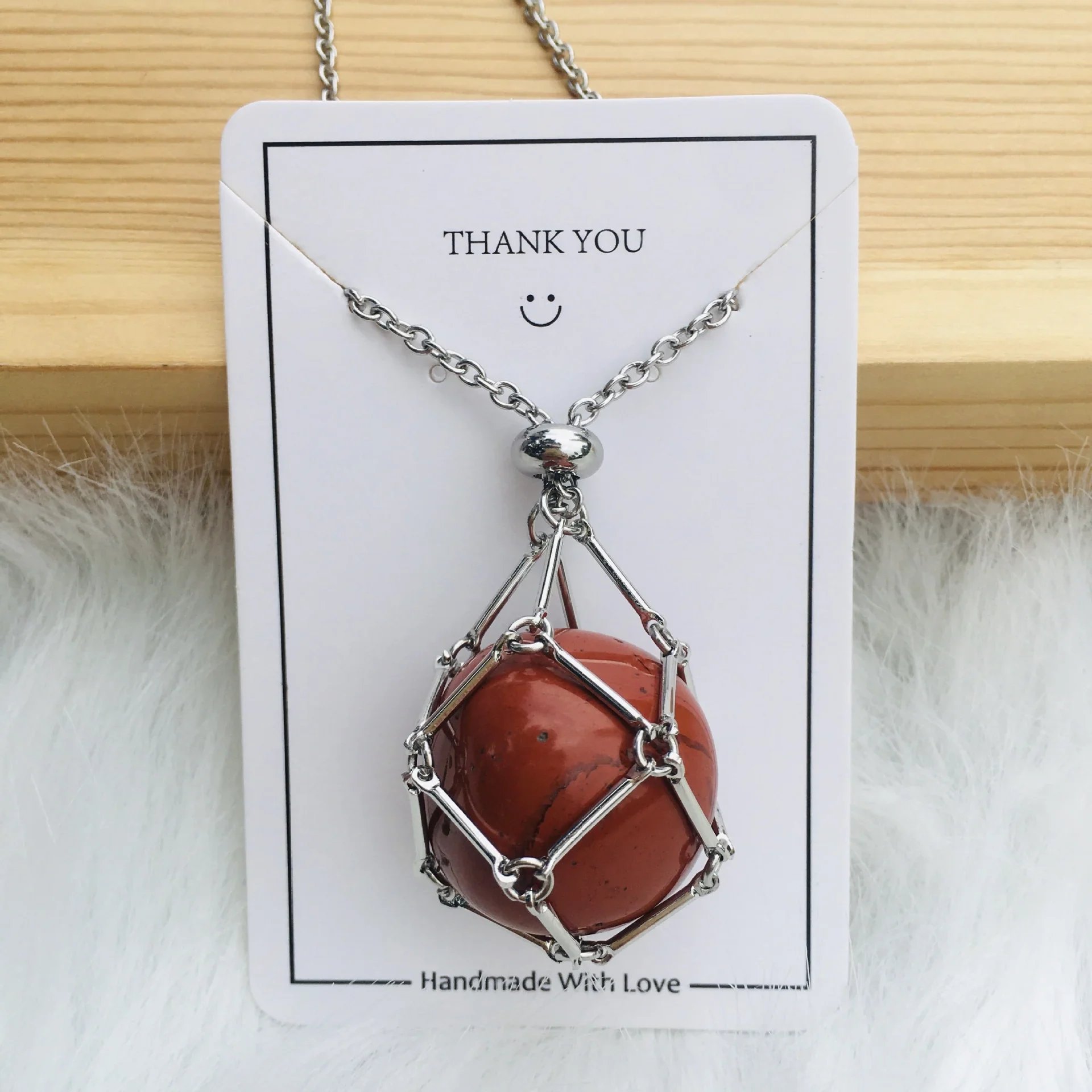 🎁2023 Crystal Stone Holder Necklace - Free (Crystal) Gift Included🎁
