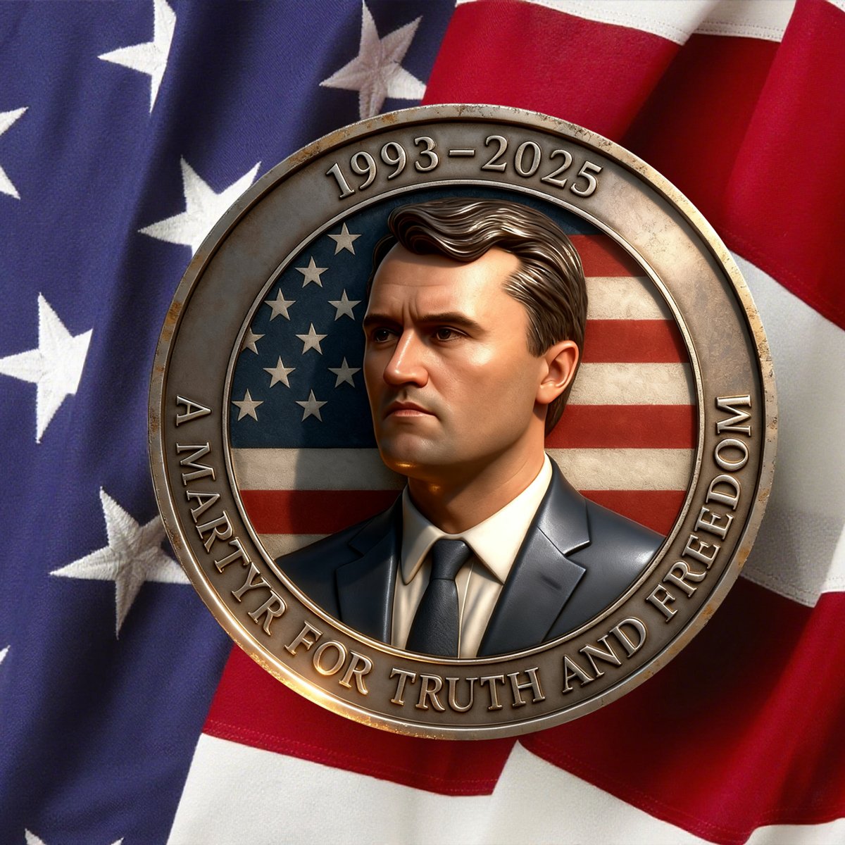 🙏Last Day 50% OFF For Charlie's Fans - 🕊️Charlie Kirk Memorial Coin