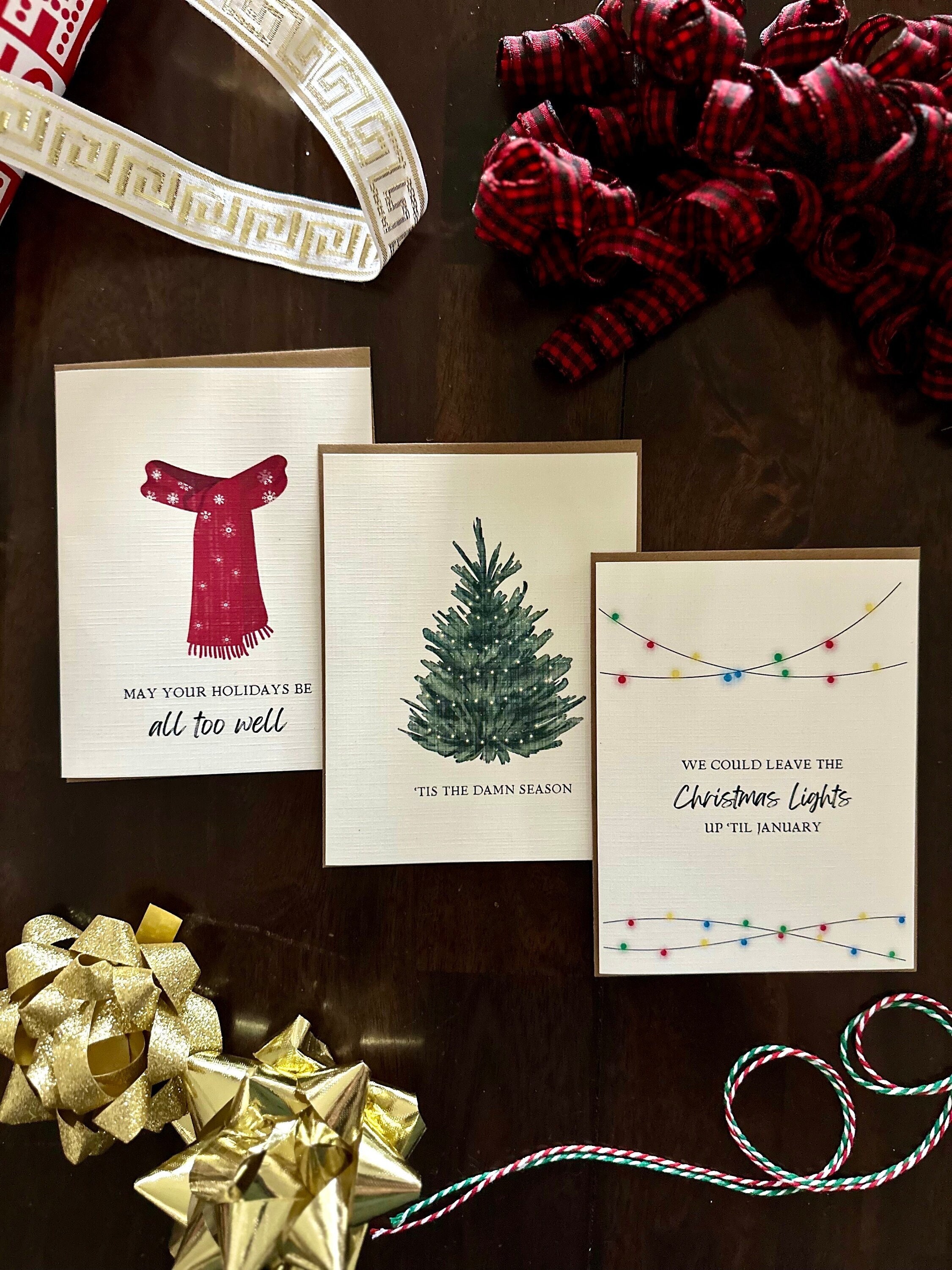 🎄Merry Christmas Lyrics Card