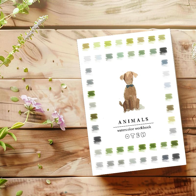 🎁70% Off Christmas Sale!🎄 Watercolor Workbook🖼️Beginner-Friendly